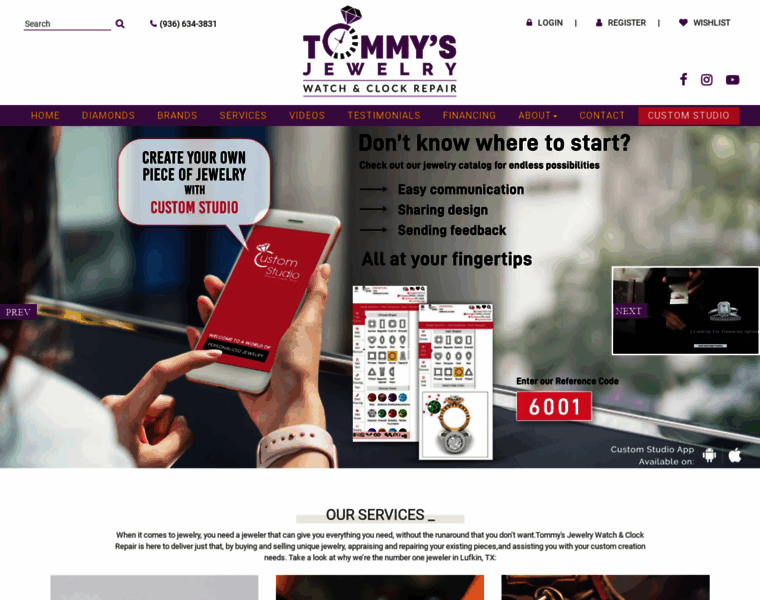 Tommysjewelry.com thumbnail