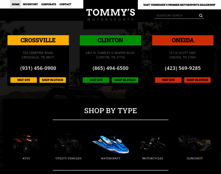 Tommysmotorsports.com thumbnail