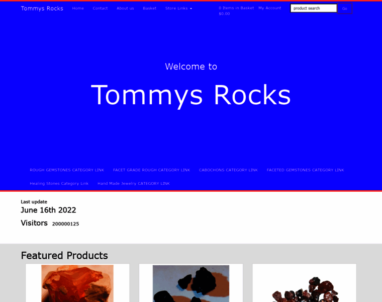 Tommysrocks.com thumbnail