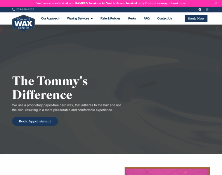 Tommyswaxcenter.com thumbnail