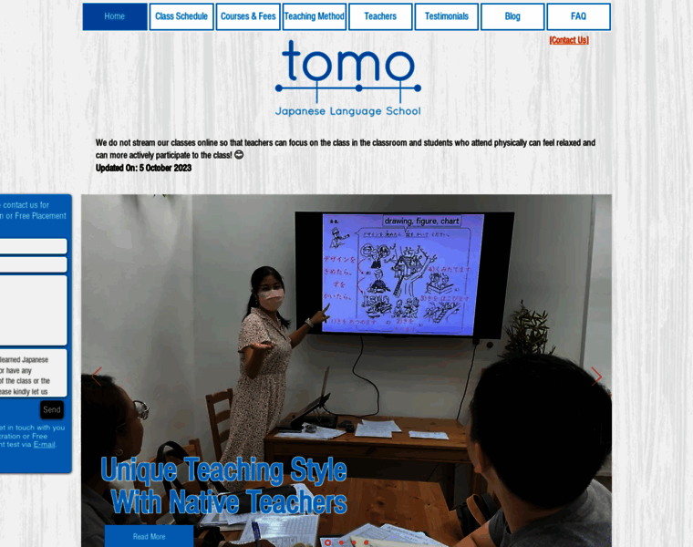 Tomo-japanese.com thumbnail