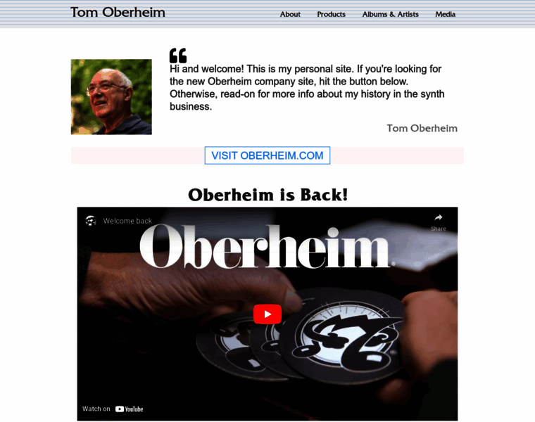 Tomoberheim.com thumbnail