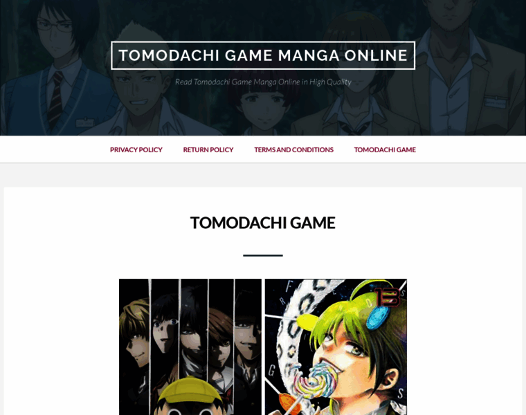 Tomodachigame-manga.online thumbnail