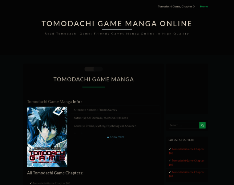 Tomodachimanga.com thumbnail