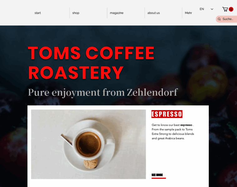 Toms-kaffeeroesterei.de thumbnail
