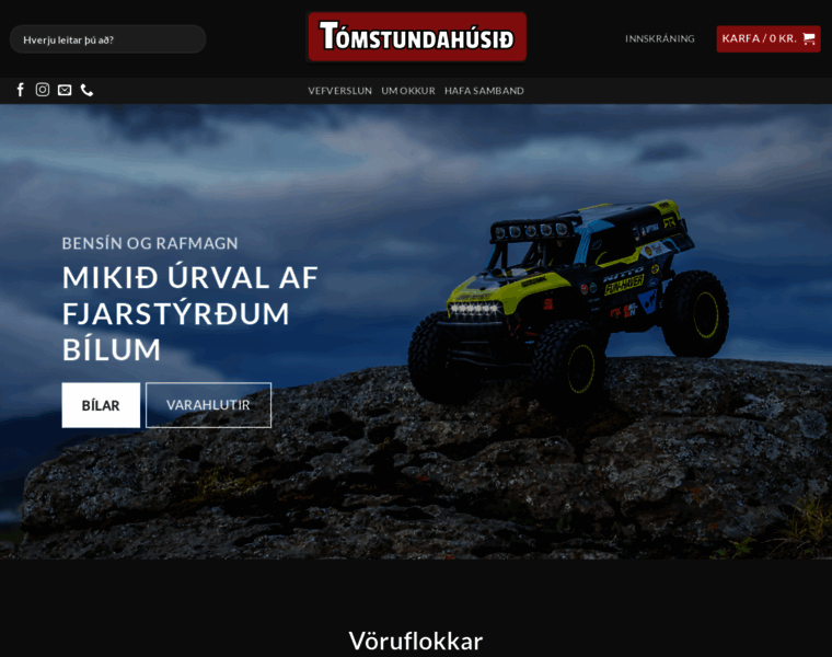 Tomstundahusid.is thumbnail