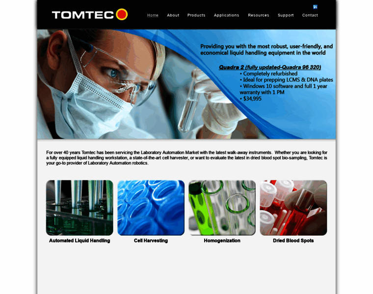 Tomtec.com thumbnail