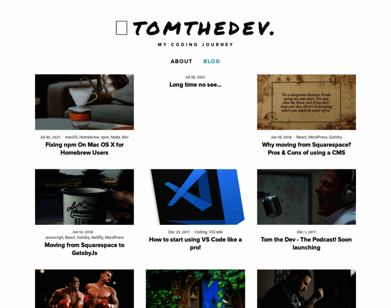 Tomthedev.com thumbnail