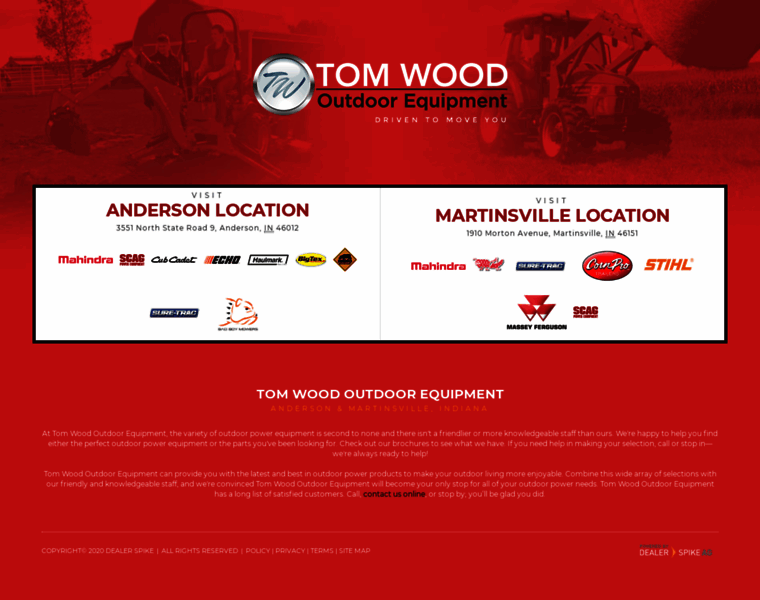 Tomwoodoutdoorequipment.com thumbnail