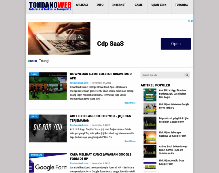 Tondanoweb.com thumbnail