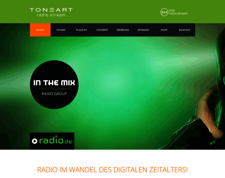 Toneart-radio.de thumbnail