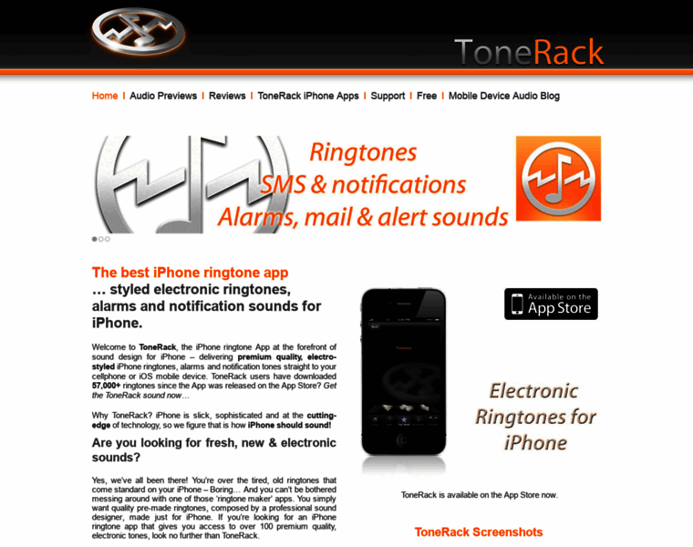 Tonerack.com thumbnail