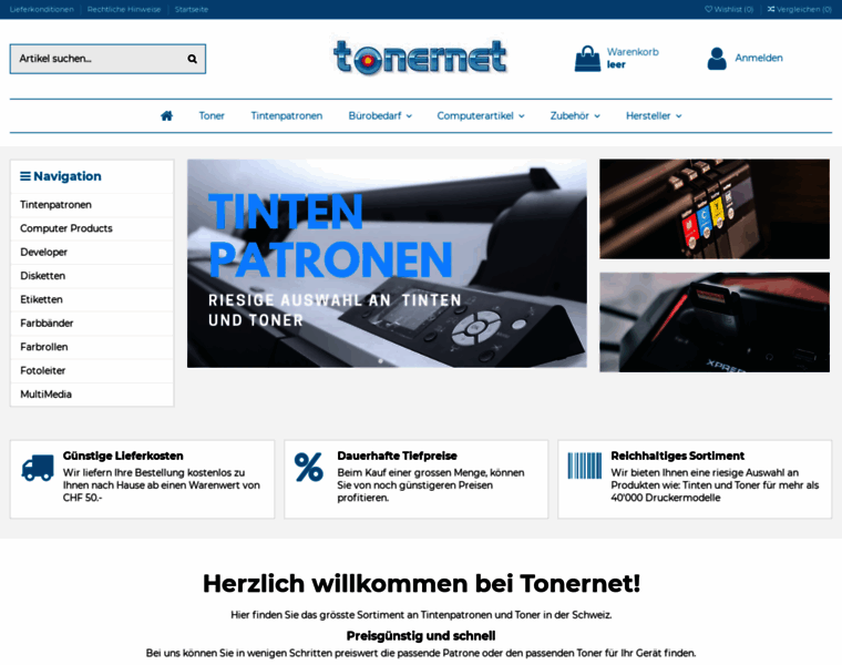 Tonernet.ch thumbnail