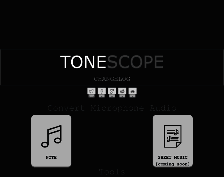 Tonescope.net thumbnail