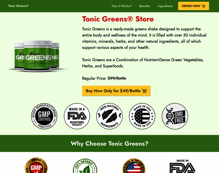 Tonicgreens-try.com thumbnail