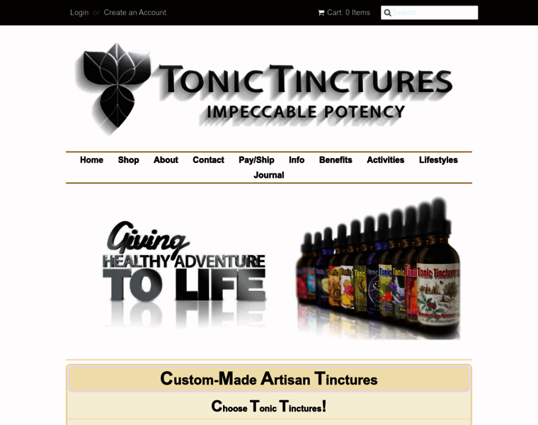 Tonictinctures.com thumbnail
