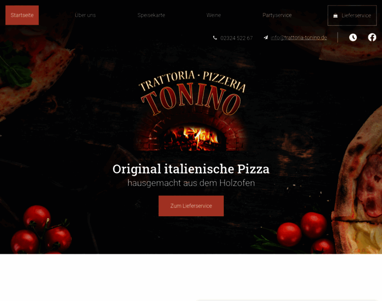 Tonino-pizzeria.de thumbnail