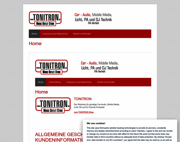 Tonitron.de thumbnail