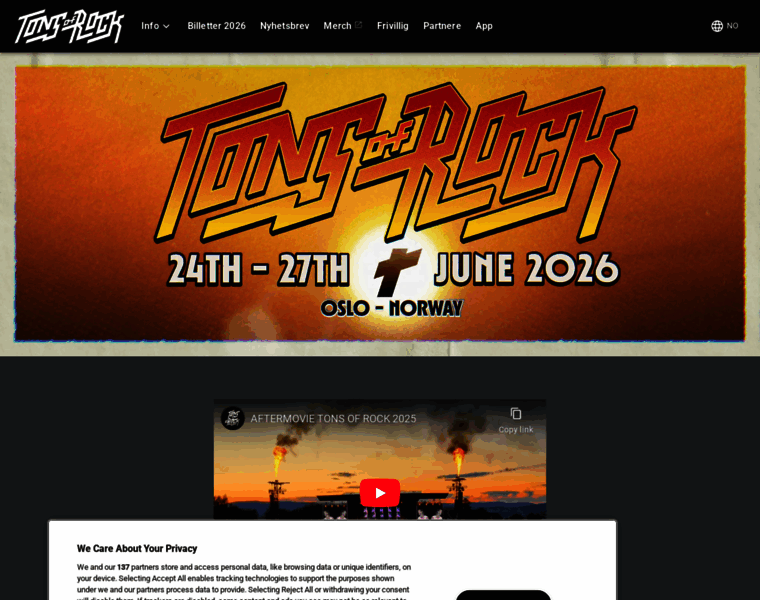 Tonsofrock.no thumbnail