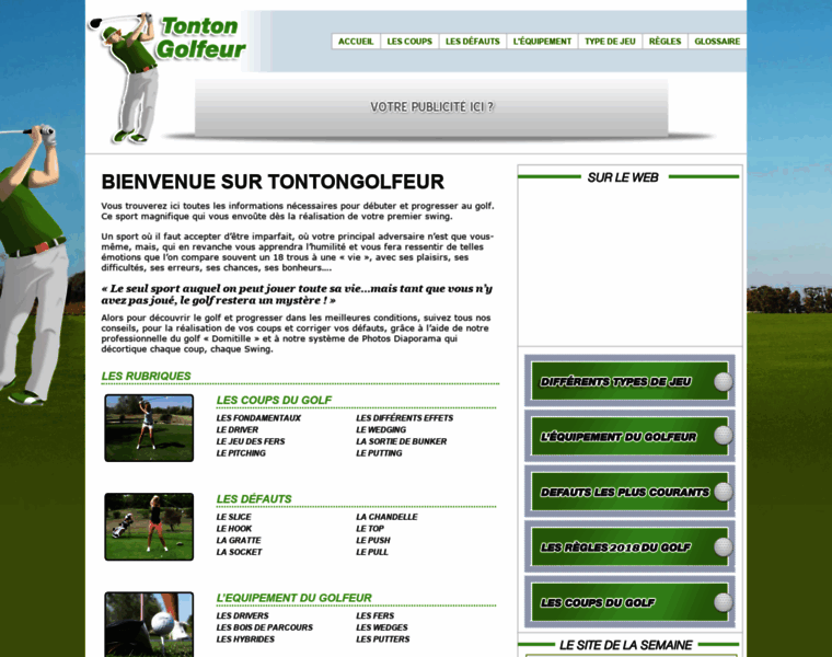 Tonton-golfeur.com thumbnail