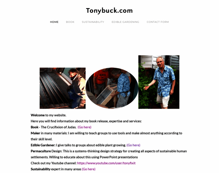 Tonybuck.com thumbnail