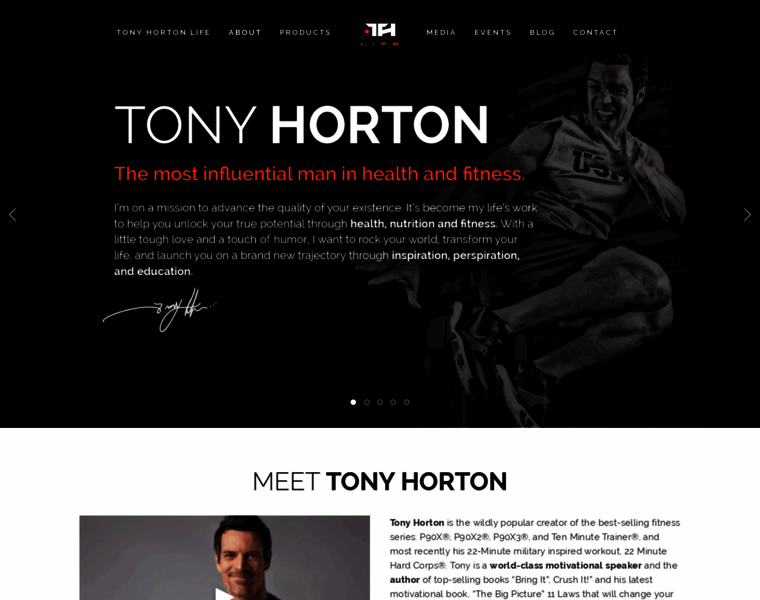 Tonyhortonlife.com thumbnail
