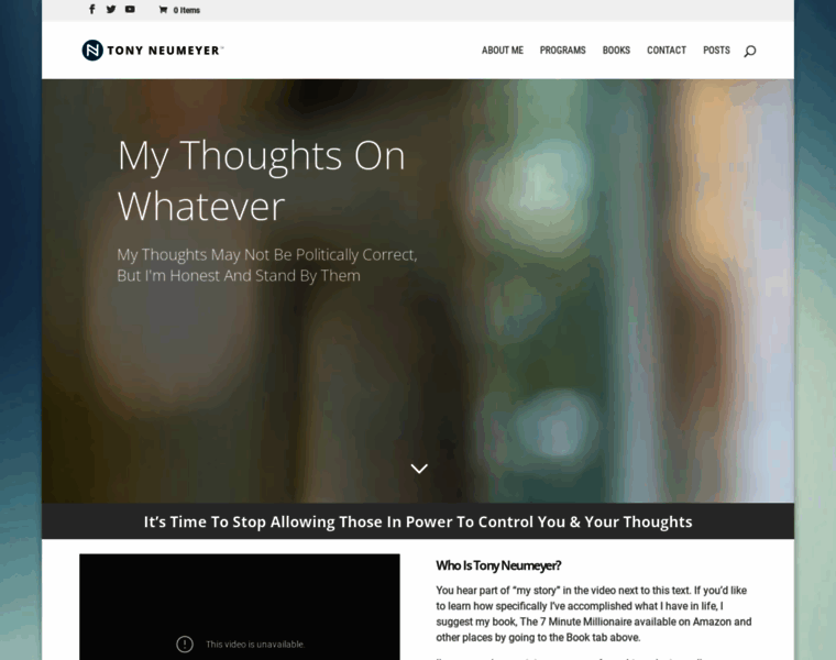 Tonyneumeyer.com thumbnail