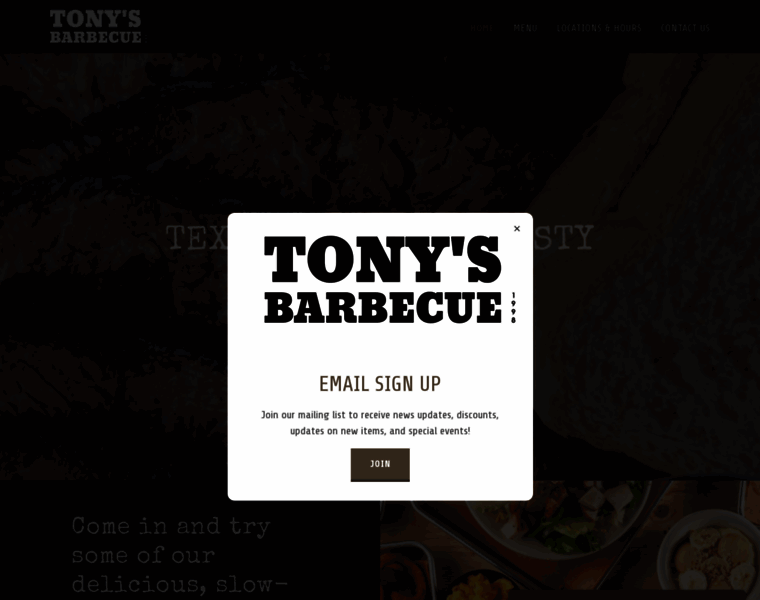 Tonysbarbecue.com thumbnail