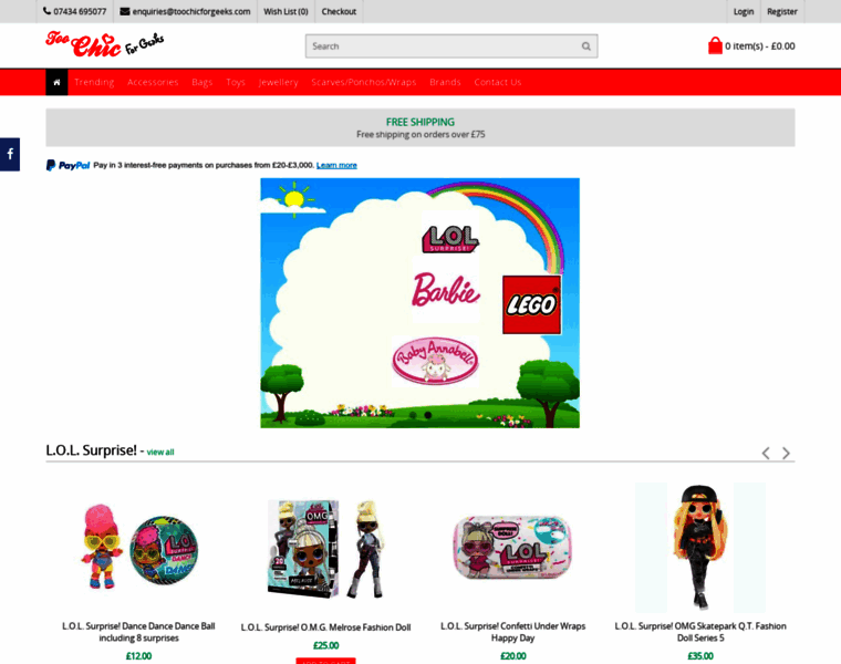 Toochicforgeeks.com thumbnail