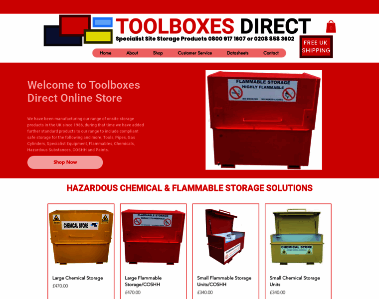 Toolboxes-direct.co.uk thumbnail