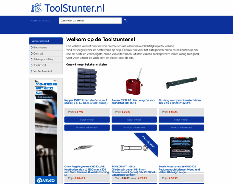 Toolstunter.nl thumbnail