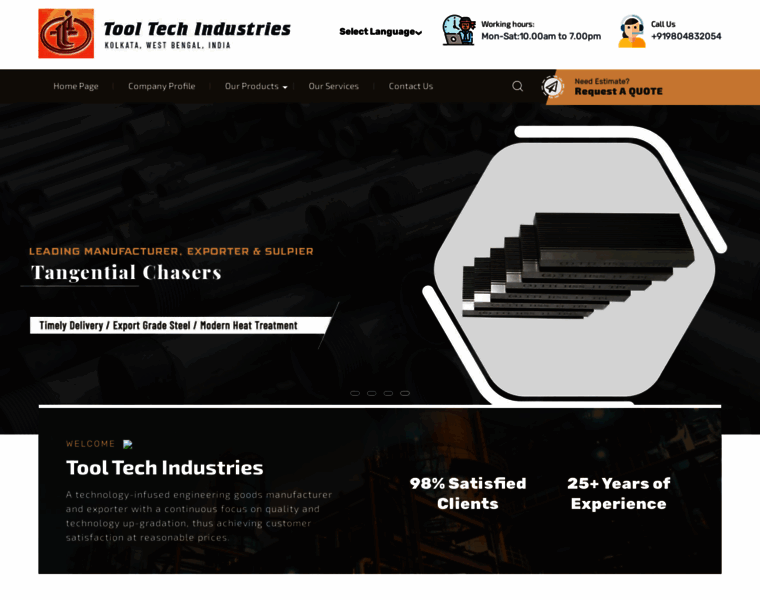 Tooltechindustries.in thumbnail