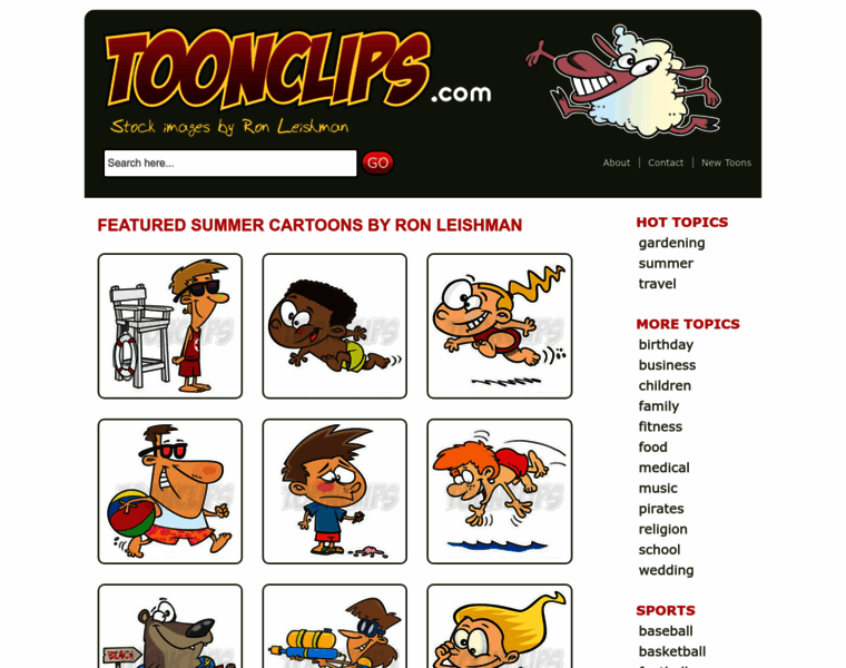 Toonclips.com thumbnail