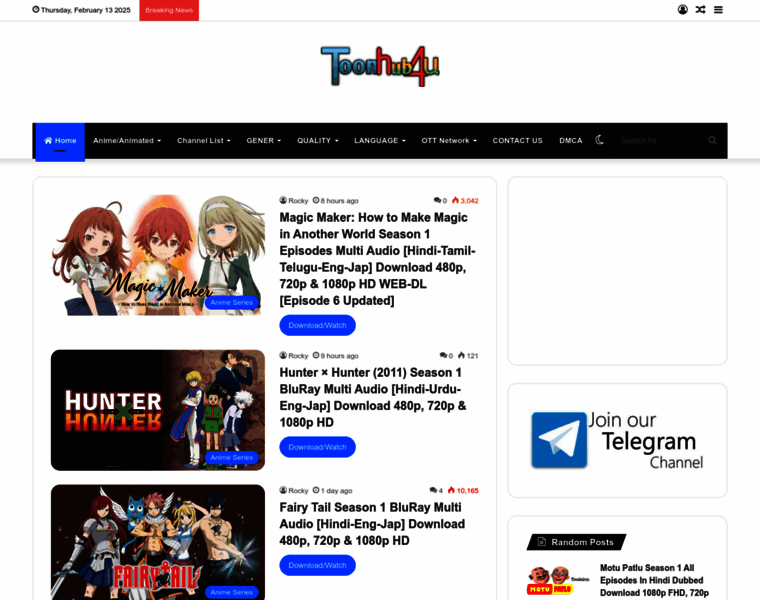 Toonhub4u.me thumbnail