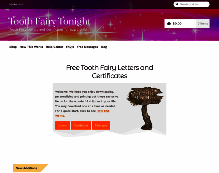 Tooth-fairy-tonight.com thumbnail