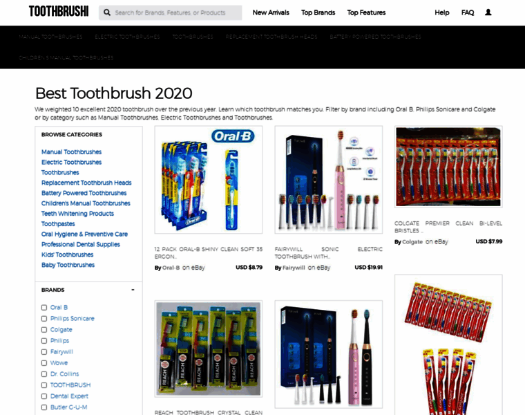 Toothbrushi.com thumbnail