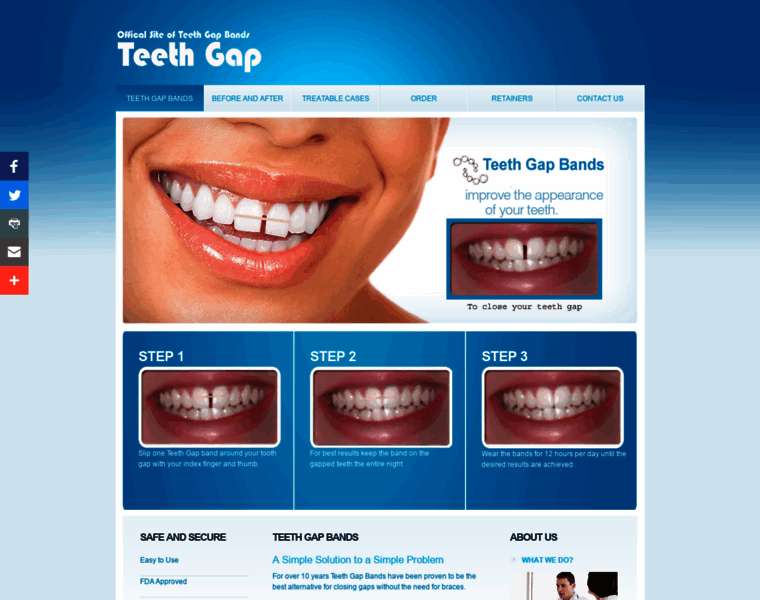 Toothgap.com thumbnail