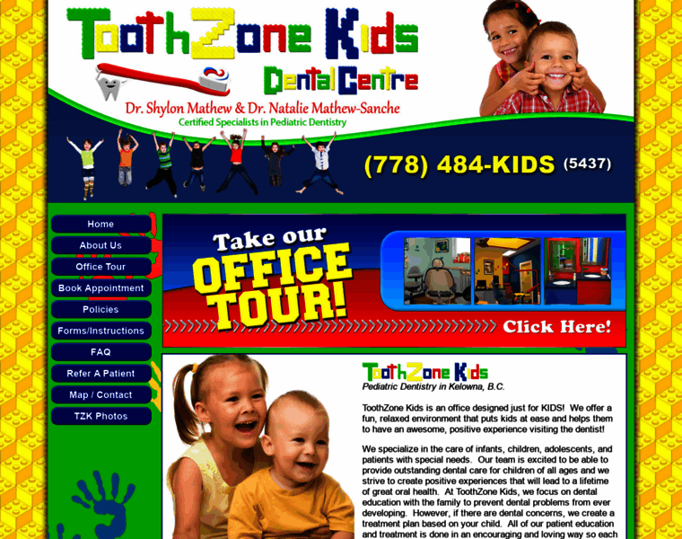 Toothzonekids.com thumbnail