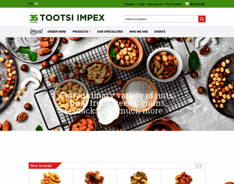 Tootsiimpex.com thumbnail