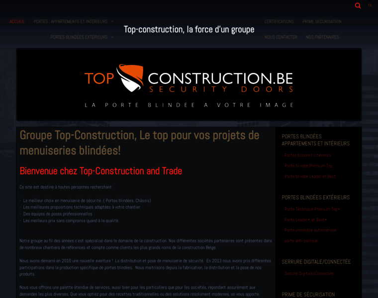 Top-construction.be thumbnail