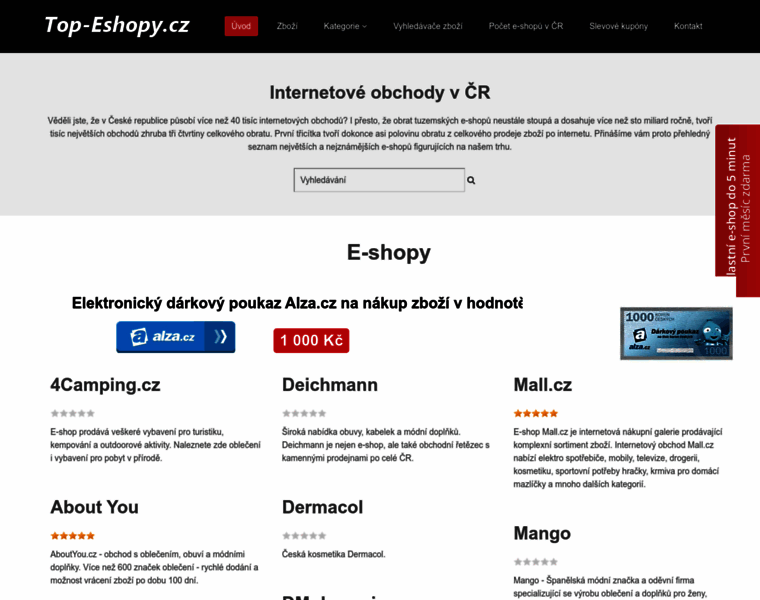 Top-eshopy.cz thumbnail
