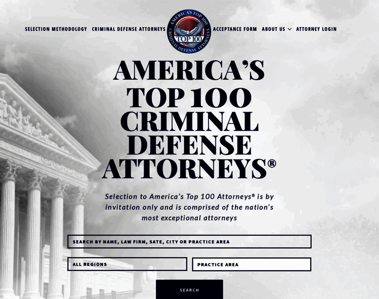 Top100criminaldefenseattorneys.com thumbnail