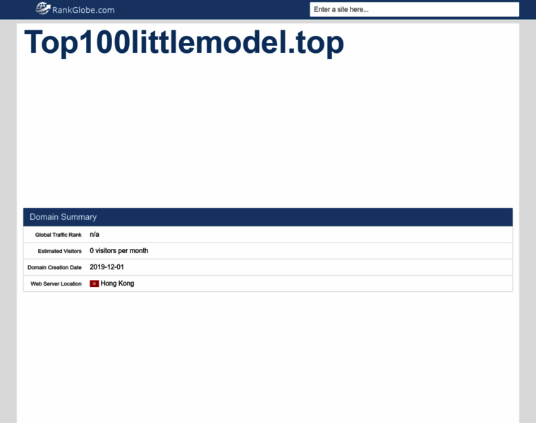 Top100littlemodel.top.rankglobe.com thumbnail
