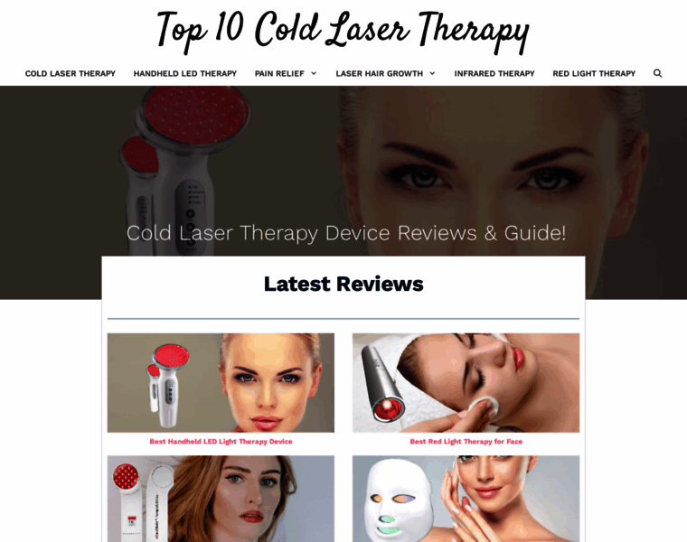 Top10coldlasertherapy.com thumbnail