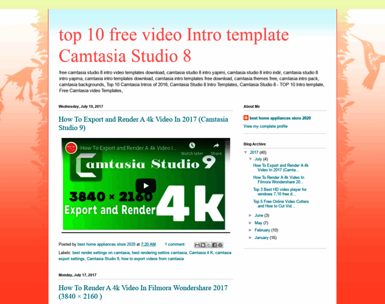 Top10freevideointrotemplatecamtasia.blogspot.com thumbnail