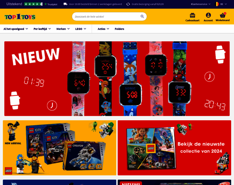Top1toys.be thumbnail