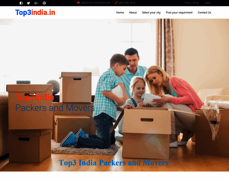 Top3india.in thumbnail