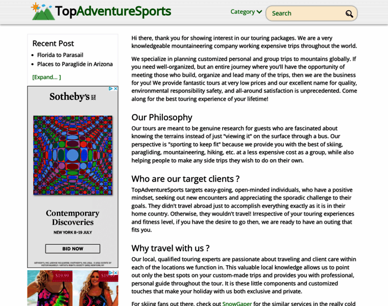 Topadventuresports.com thumbnail