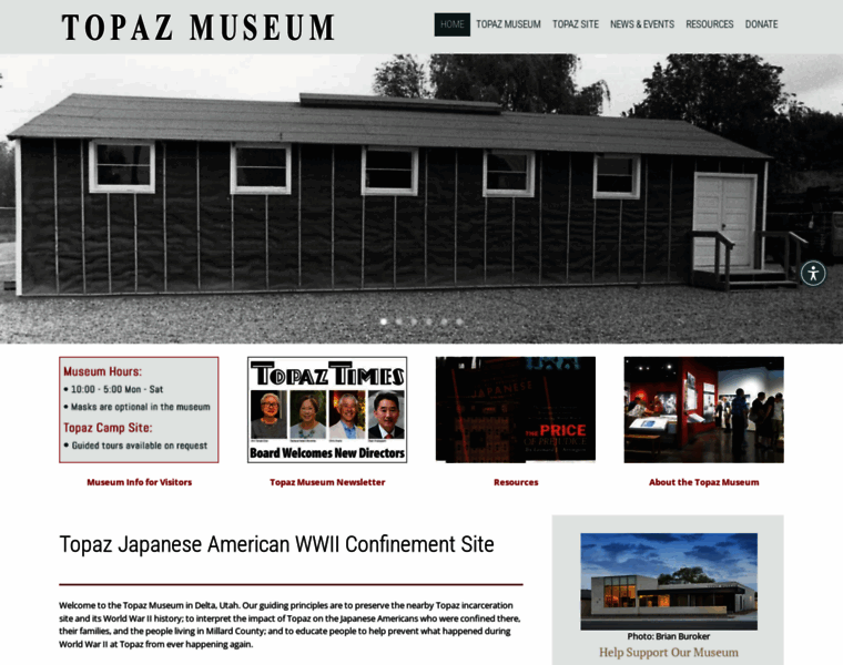 Topazmuseum.org thumbnail