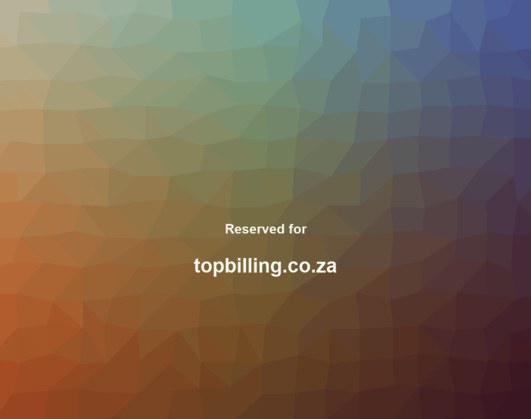 Topbilling.co.za thumbnail